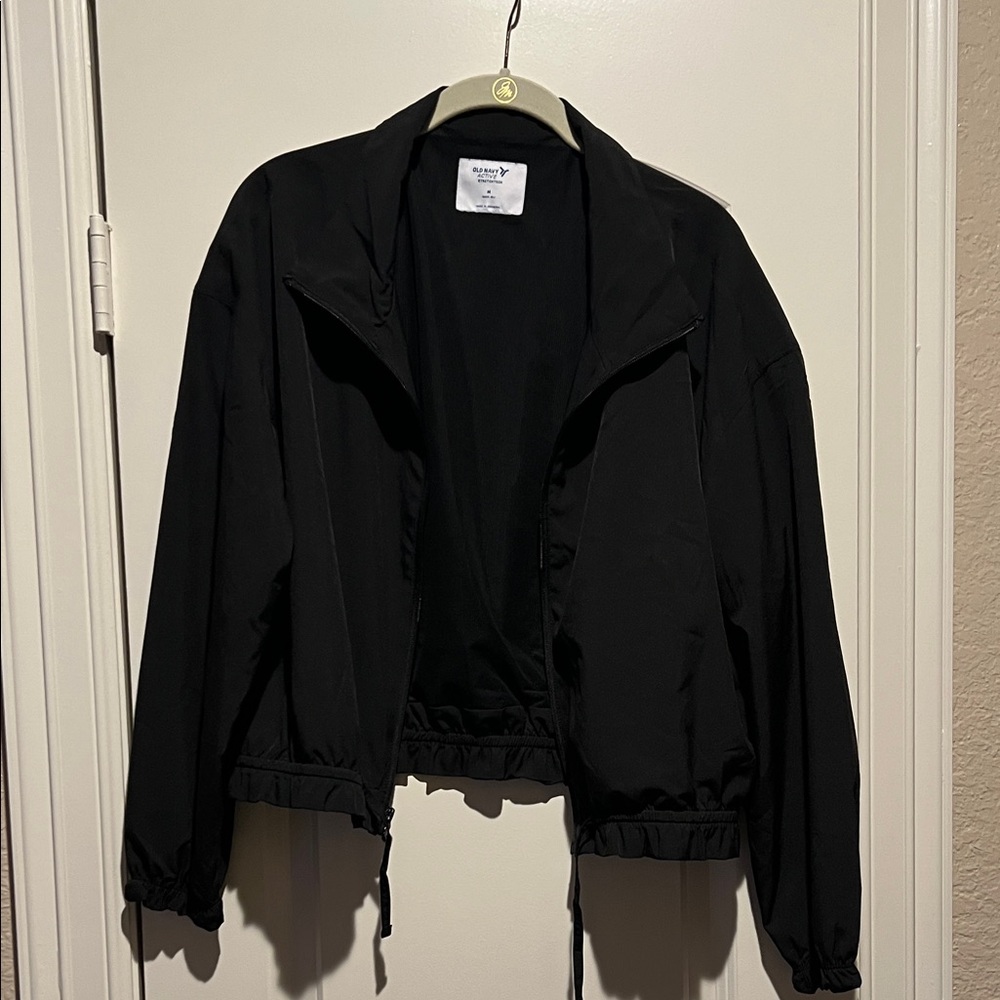 Old Navy Black Bomber Jacket